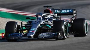 F1 2020 pretemporada Día 6: Bottas y Mercedes vuelan