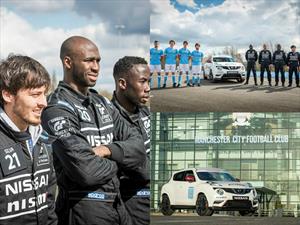 Nissan y un día distinto para los futbolistas del Manchester City