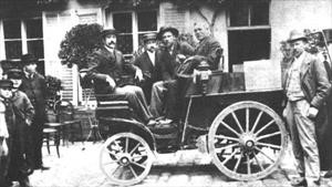 Esta es la historia de la primera carrera de autos