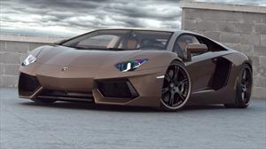 Lamborghini Aventador Chocolate por Wheelsandmore