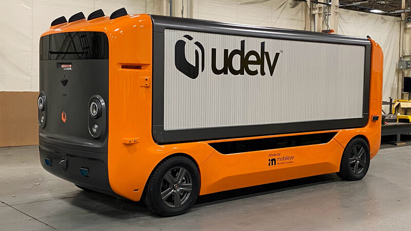 Udelv Transporter, el reparto de mercancía sin conductor es una realidad