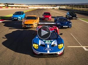 Video: Ocho deportivos de Ford se miden en un circuito