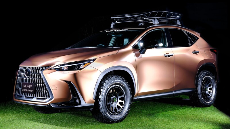 Lexus NX PHEV Offroad Concept, un SUV de lujo con capacidades todoterreno