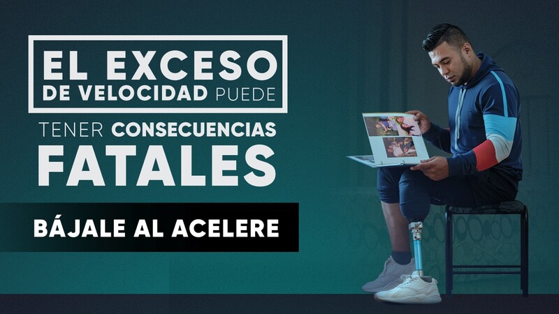 Campaña de seguridad vial ‘Bájale al acelere’