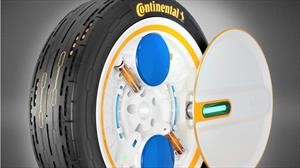 Continental presenta un neumático que se infla en movimiento
