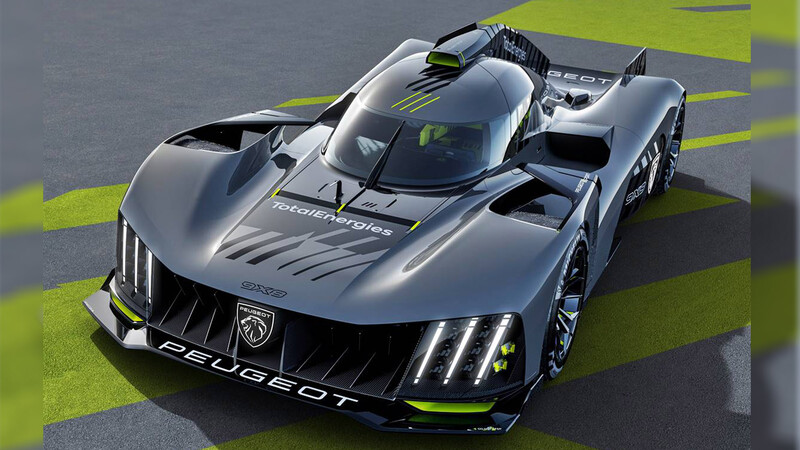 Peugeot 9X8, hiperauto concebido para ganar las 24 Horas de Le Mans