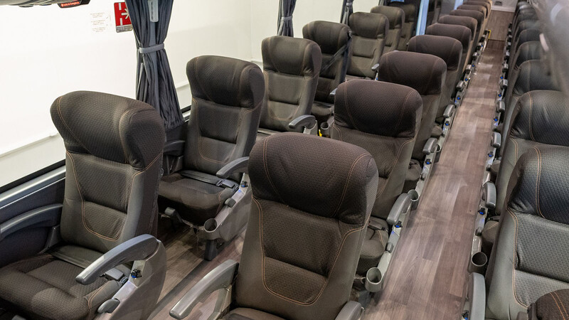 El bus con tecnología BioSafe de Marcopolo llega a Chile