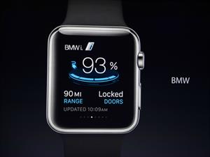 BMW i8 e i3 a la orden de Apple Watch