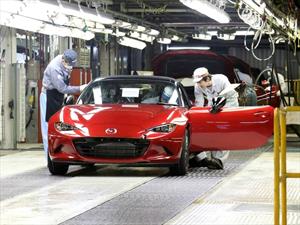 Mazda inicia la producción del nuevo MX-5
