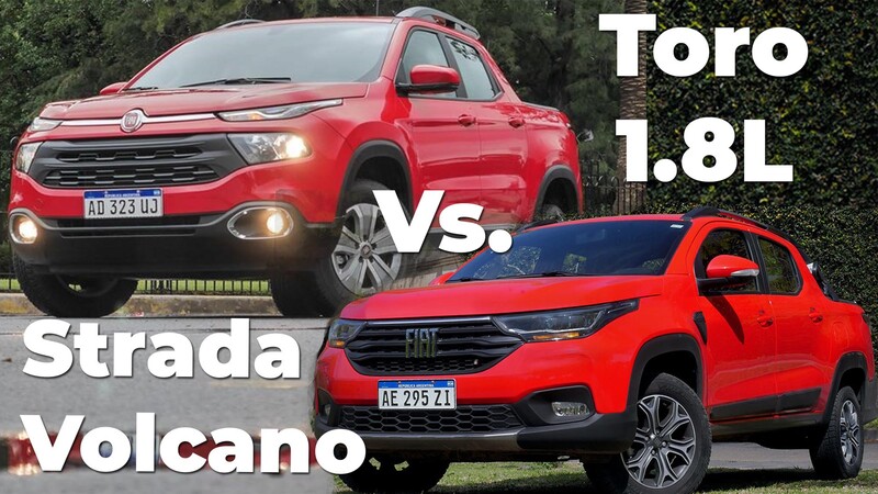 FIAT Strada Volcano Vs. Toro Freedom 4X2 ¿Cuál pickup conviene comprar?