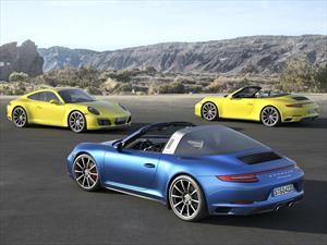Porsche 911 Carrera 4 y 911 Targa 4 2017, más aceleración y eficiencia