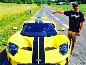 Video: Ken Block despunta el vicio con un Ford GT en Le Mans