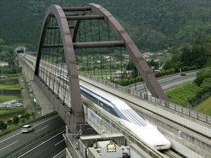 Tren japonés rompe récord de velocidad