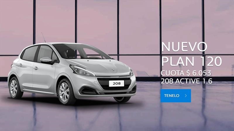 Compra tu Peugeot 0km en 120 cuotas