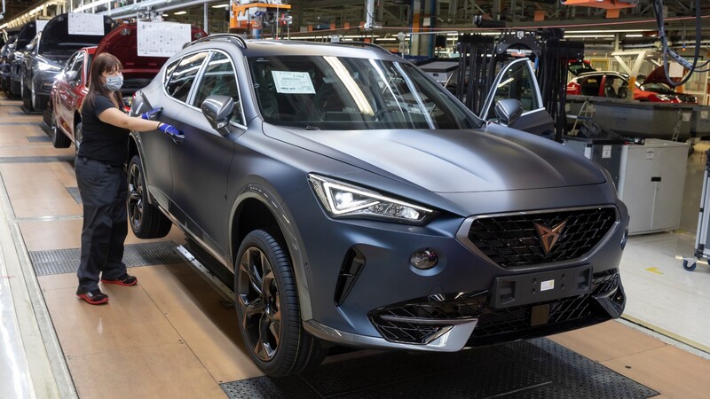 CUPRA inicia la producción del Formentor en Martorell, España