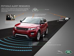 Jaguar Land Rover desarrolla detector de baches