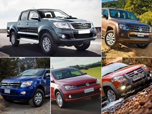 Top 5 las pick-ups más vendidas de Argentina en abril de 2015
