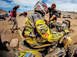Ignacio Casale debió abandonar el Dakar 2015