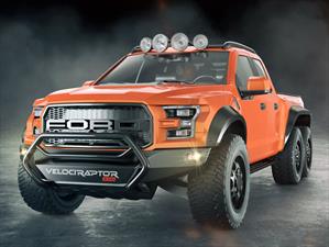 VelociRaptor 6x6, el Ford F-150 Raptor 2017 al estilo Hennessey Performance