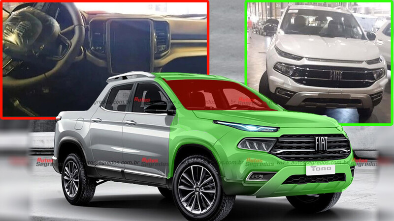 FIAT Toro 2022: Interior y frente develados previo a su lanzamiento