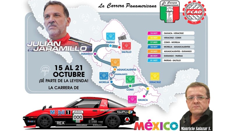 Colombia tendrá digna representación en la Carrera Panamericana 2021