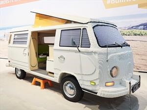 Hacen una VW Kombi escala 1:1 con puro Lego