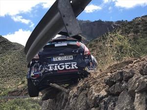 Chocan en el Campeonato Europeo de Rally