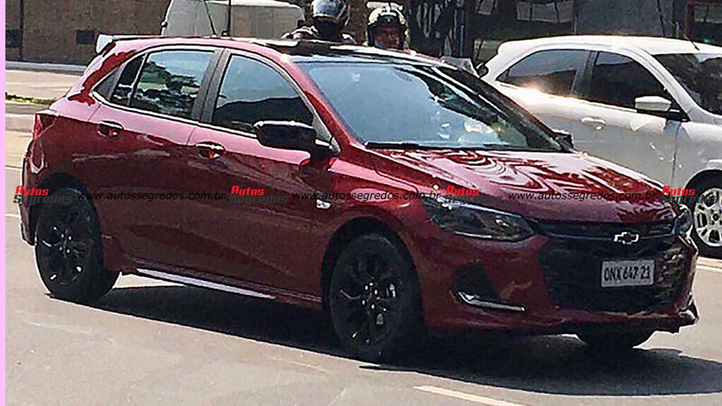 Ya están probando al nuevo Chevrolet Onix RS