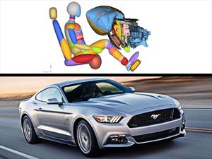 El nuevo Ford Mustang trae un airbag de rodilla en la guantera