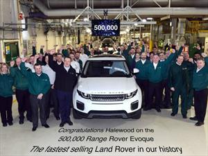 Land Rover produce la unidad 500,000 del Range Rover Evoque