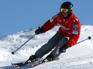 Schumacher se accidentó fuera de la pista de ski