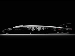 Triumph busca el récord de velocidad sobre dos ruedas