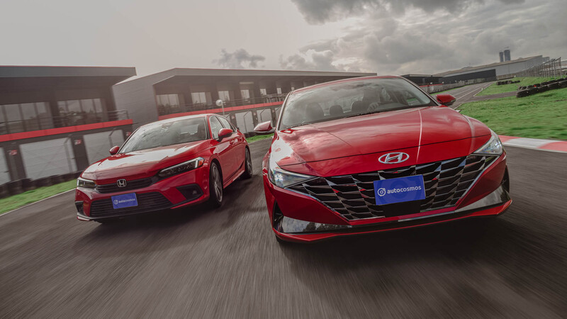 Hyundai Elantra 2022 VS Honda Civic 2022 ¿Cuál es mejor compra?