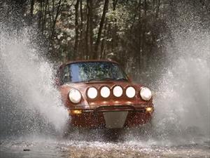 Un Porsche 911 en slow motion