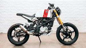 BMW G310R Scrambler por Smoked Garage