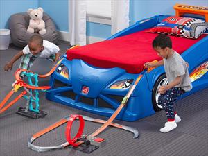 Esta cama de Hot Wheels acelera el sueño