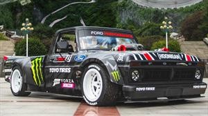 Ken Block sube la peligrosa montaña de Tianmen con una Ford F-150 de 941 Hp