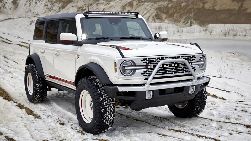 Ford Bronco hecho para el Papa Francisco