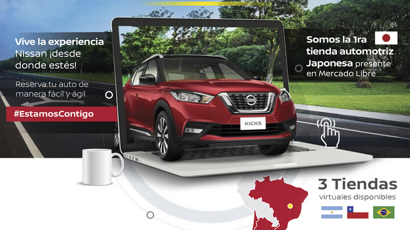 Nissan se adentra en el mundo del e-commerce de la mano de Mercado Libre