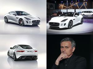 José Mourinho recibe el primer Jaguar F-Type R Coupé