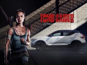 Volvo XC40 es el SUV de la película Tomb Raider
