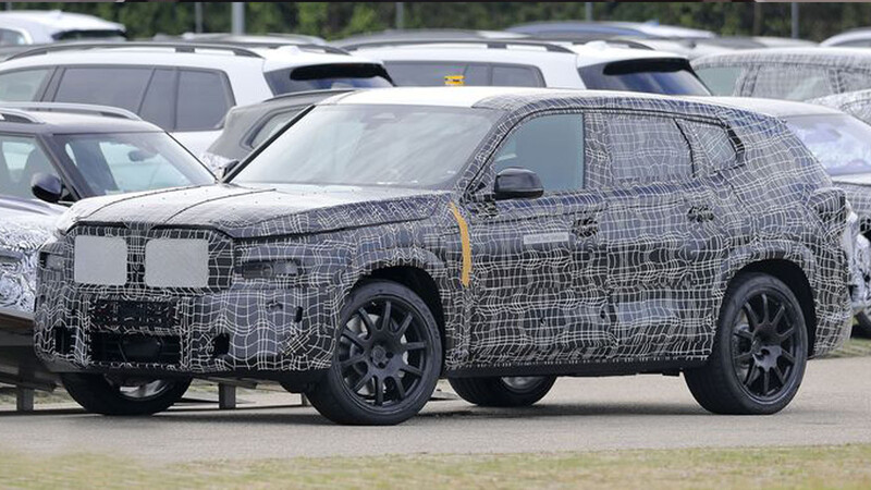 BMW X8 actualmente en fase de pruebas