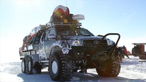 Toyota Hilux rompe el récord del viaje más largo realizado en la Antártida
