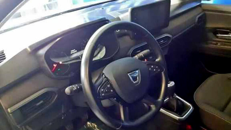 Así será el nuevo interior del Renault Sandero, Stepway y Logan de nueva generación