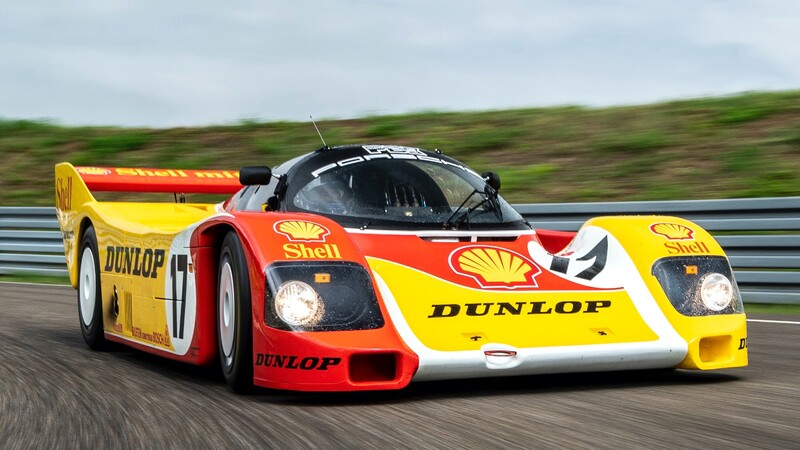 Porsche restaura un 962 C, uno de sus autos de carreras más emblemáticos