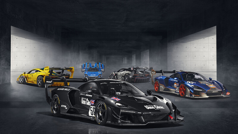 McLaren Senna GTR LM 2021, homenaje a los F1 GTR que dominaron Le Mans en 1995