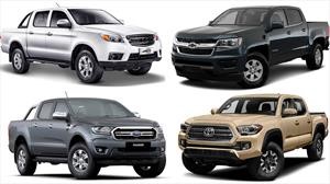 Todas las pickups medianas que se venden en México en 2019