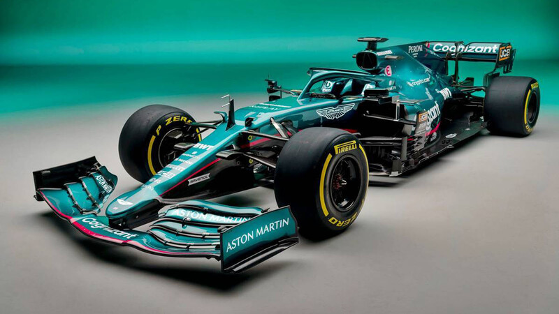 Aston Martin AMR21 trae de regreso a la F1 2021 el mítico British racing green