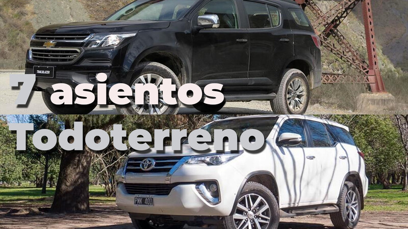 Toyota SW4 y Chevrolet Trailblazer: 7 asientos todoterreno