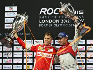 Vettel gana en el Race of Champions 2015